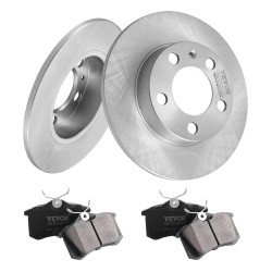 Takajarrusarja HT250 valurautalevyt 232 mm keraamiset jarrupalat useille malleille