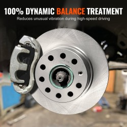 Takasen jarrusarja HT250 valurautalevyillä 253 mm keraamisilla jarrupaloilla Audi A3 8P