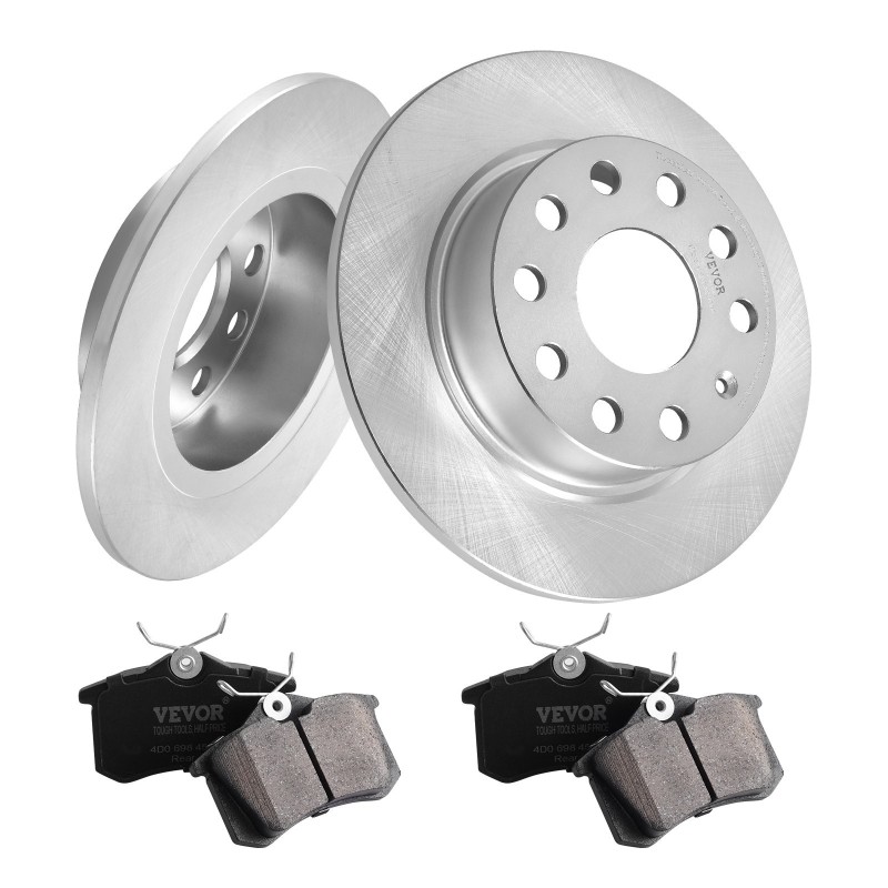 Takasen jarrusarja HT250 valurautalevyillä 253 mm keraamisilla jarrupaloilla Audi A3 8P