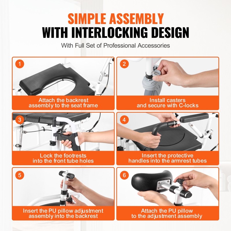 Suihkupyörätuoli alumiiniseos istuinleveys 44 cm 136 kg kantavuus kääntyvät käsinojat irrotettava tyyny