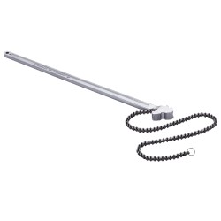 Ketjuputkiavain CRV-teräs alumiiniseos 48-tuumainen 13,4 tuuman halkaisijakapasiteetti putkiasennuksiin