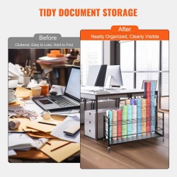 Rullapiirustusteline metallinen 50 lokeroa pyörillä toimisto ja koulu