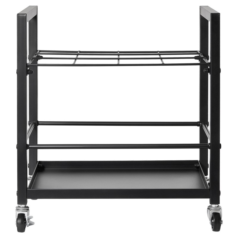 Metallinen piirustusteline 12 lokeroa lukittavilla pyörillä lokeroiden koko 90×90 mm