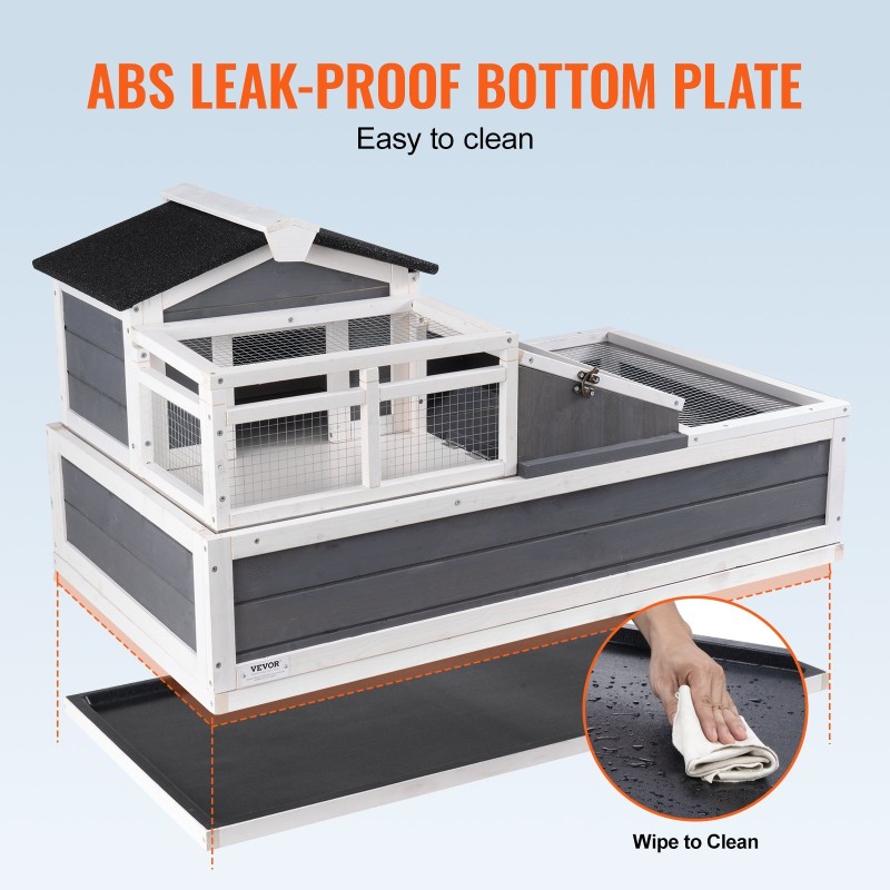 Puinen kilpikonna-aitaus seetripuusta 112 x 65 x 61 cm kaksitasoinen kolmiosainen