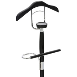 Cardiff-vaateripustin metallinen puinen monipuolinen säilytysratkaisu eteiseen makuuhuoneeseen