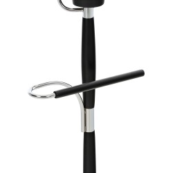 Cardiff-vaateripustin metallinen puinen monipuolinen säilytysratkaisu eteiseen makuuhuoneeseen