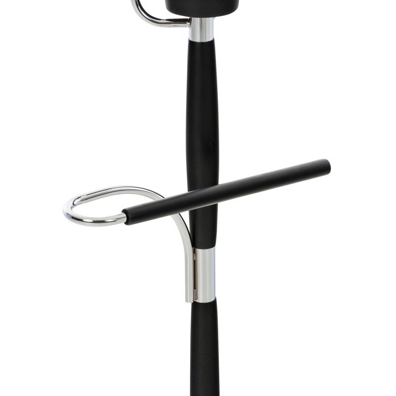 Cardiff-vaateripustin metallinen puinen monipuolinen säilytysratkaisu eteiseen makuuhuoneeseen