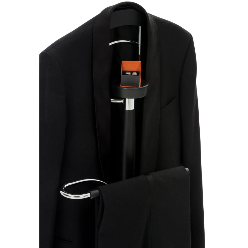 Cardiff-vaateripustin metallinen puinen monipuolinen säilytysratkaisu eteiseen makuuhuoneeseen