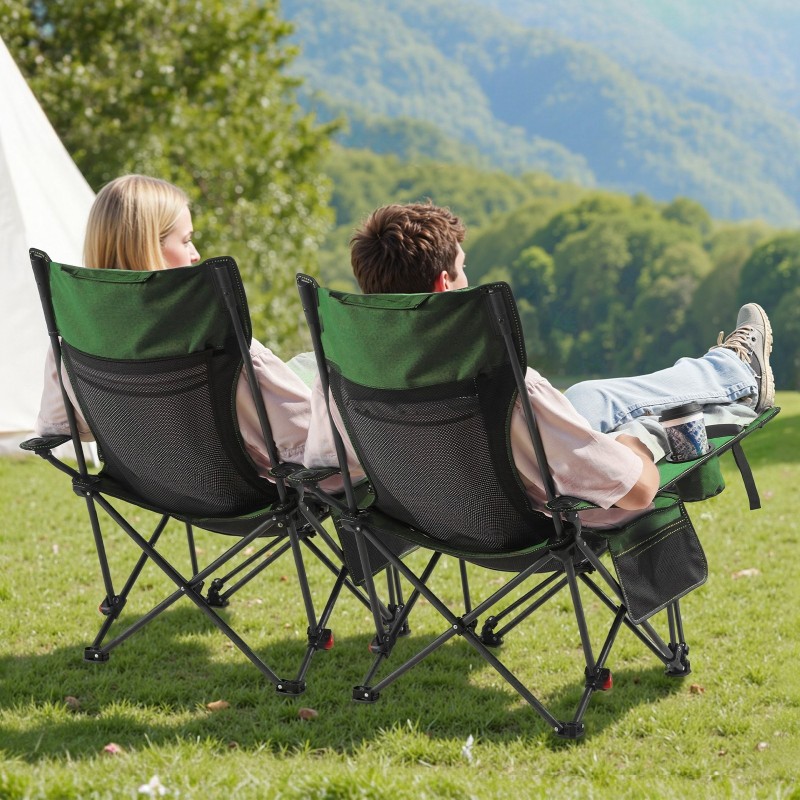 Taitettava lepotuoli 4 asentoa verkkokangas niskatuki irrotettava jalkatuki kantavuus 100 kg