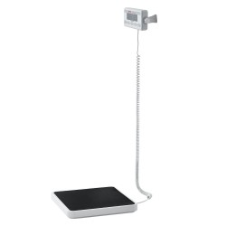 Lääkärivaaka digitaalinen ruostumaton teräs 550LBS kg lb liukumaton matto lukitus ja tara toiminnot