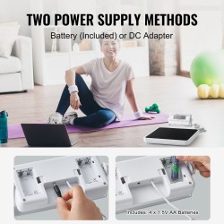 Kannettava digitaalinen lääkärivaaka ruostumatonta terästä liukuestematolla kilogramma- ja paunayksiköillä