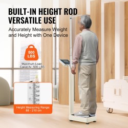 Lääkärivaaka ammattilaiskäyttöön 226,8 kg kapasiteetti pituusalue 88–210 cm