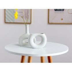 Pyöreä pyökki seisomapöytä skandinaavisella muotoilulla kotiin ja toimistoon