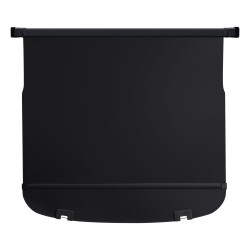 Tavaratilan suojaverho vedettävä alumiiniseos PVC-nahkajäljitelmä musta Mazda CX-5 2017–2025 5-paikkainen