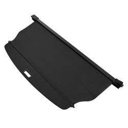 Rullattava tavaratilan suojapeite alumiinirunko PVC-nahkatextuuri musta yhteensopiva Jeep Grand Cherokee 2022–2025 5-paikkainen