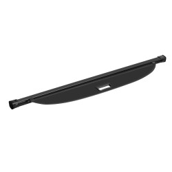 Takakontin rullaverho alumiiniseosrunko PVC nahkapinta musta GMC Terrain ja Chevrolet Equinox 2018 2024 5 paikkainen