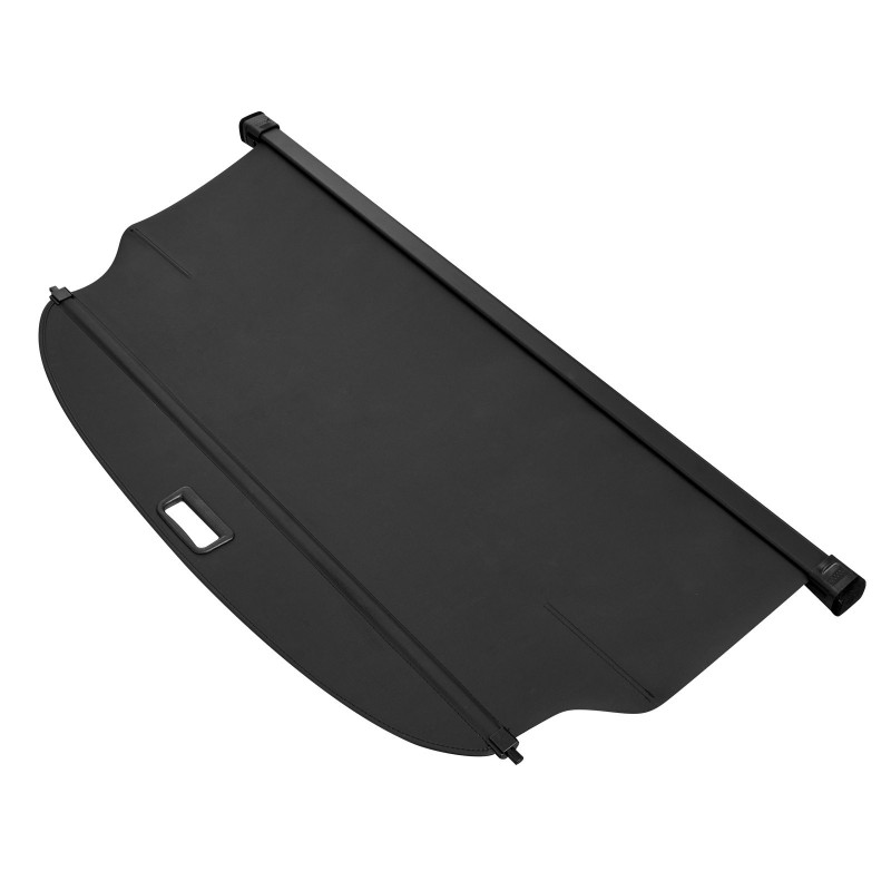 Takakontin rullaverho alumiiniseosrunko PVC-nahkapinta musta GMC Terrain ja Chevrolet Equinox 2018–2024 5-paikkainen