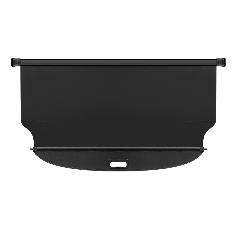 Takakontin rullaverho alumiiniseosrunko PVC-nahkapinta musta GMC Terrain ja Chevrolet Equinox 2018–2024 5-paikkainen