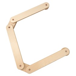 Puinen kolmeosainen tasapainopalkkisetti 2 6 vuotiaille tasapainon ja motoriikan harjoitteluun kantokassilla