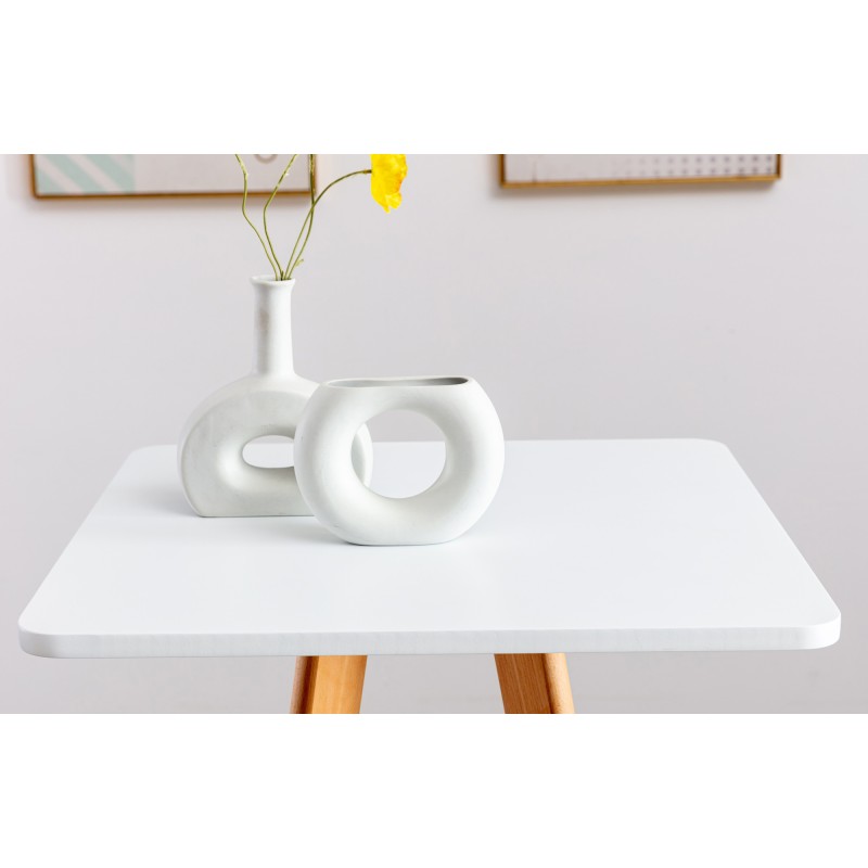 Tyylikäs nelikulmainen pyökki baaripöytä skandinaavisella muotoilulla