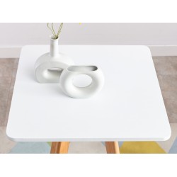 Tyylikäs nelikulmainen pyökki baaripöytä skandinaavisella muotoilulla