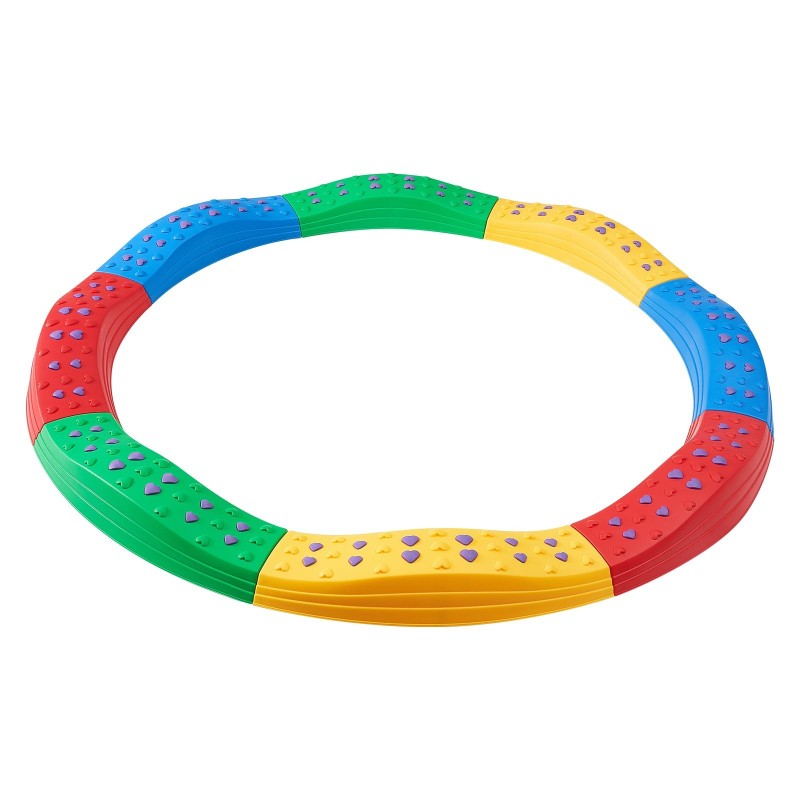 Tasapainopalkit 8 kpl liukumaton pinta ja kumityynyt sisä- ja ulkokäyttöön