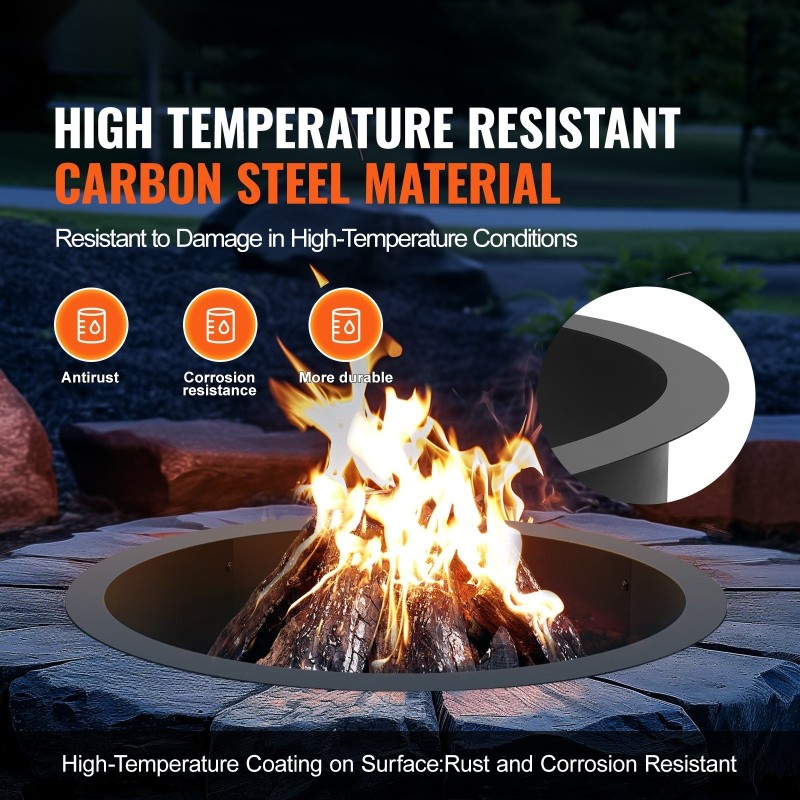 Tulikehä Q235-hiiliterästä 990 mm sisähalkaisija 1143 mm ulkohalkaisija 216 mm korkeus