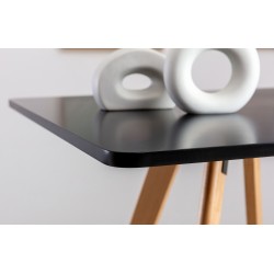 Nelikulmainen pyökki seisomapöytä skandinaavisella muotoilulla 105 cm Nelikulmainen pyökki seisomapöytä skandinaavisella muotoilulla 105 cm