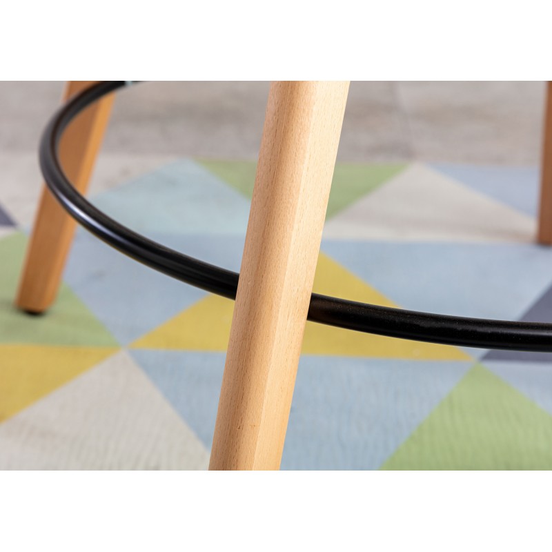 Nelikulmainen pyökki seisomapöytä skandinaavisella muotoilulla 105 cm Nelikulmainen pyökki seisomapöytä skandinaavisella muotoilulla 105 cm