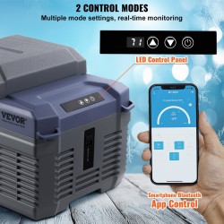 Auton 12 L kompressoriohjattu jääkaappipakastin 12/24V ja 100-240V