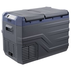 Kannettava autojääkaappi pakastin 32 l kaksialueinen −20–20 °C kompressori 12/24V