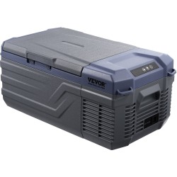 Kompressorijääkaappi 15 L kannettava autoon 12/24V ja 100-240V säädettävä lämpötila