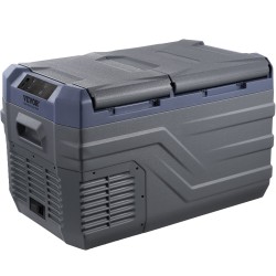 Kannettava autojääkaappi ja pakastin 25 l kaksoisalueinen kompressorilla