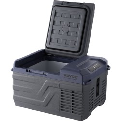 Kannettava autokylmälaatikko yhdeksän litraa kompressorilla säädettävällä lämpötilalla