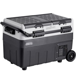 Kannettava autokylmälaukku 50 litraa polypropeeni kaksiosainen säädettävä lämpötila 20 20 C