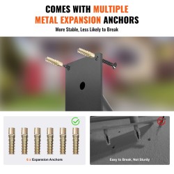 Seinäkiinnitteinen hiiliteräskaide ulkoportaisiin 480 mm mattamusta 240 kg 1 kpl