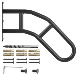 Seinään kiinnitettävä ulkokaide Q235A hiiliteräs 813 mm 1 kpl 1–3 portaalle