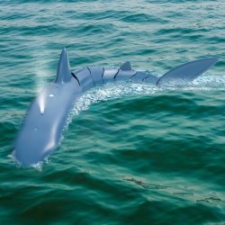 Radio-ohjattava hailelu ABS-muovinen vesitiivis kaksipotkurinen 2.4GHz kaksi akkua