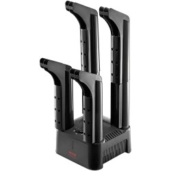 Kenkäkuivain neliputkinen irrotettava paloturvallinen muovi kaksi paria kolmen tunnin ajastin