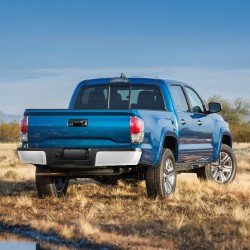 Takapuskuri kromattu raskas teräs yhteensopiva Ford F250 F350 2008–2016 askelma rekisterivalot