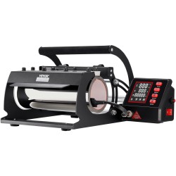 Lämpöprässi tumblereille 11 30 unssia levymetalli digitaalinen lämpötila ja ajastin tarvikkeet mukana