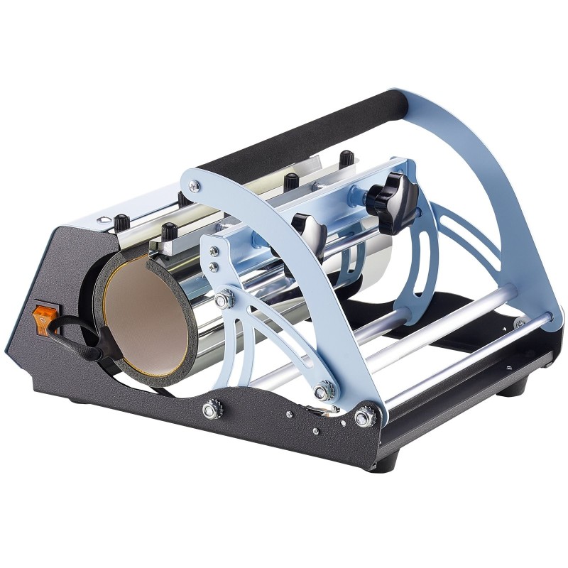 Lämpöpuristin termosmukeille ja mukeille 11–30 unssia 0–250 celsiusastetta hiiliteräs ruostumaton teräs