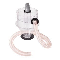 Syklonierotin läpinäkyvä ABS-muovinen 4 tuuman liitäntä märkä- ja kuivaimureille 18.9-37.85L säiliöille