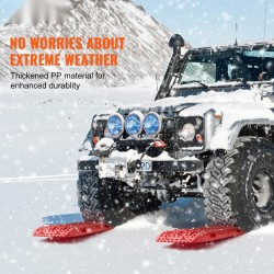 Pitolevyt PP muovia 10 tonnia kantavuus pari punainen maastoautoille säilytyslaukku