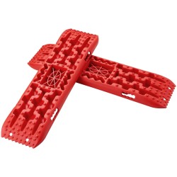 Pitolevyt PP muovia 10 tonnia kantavuus pari punainen maastoautoille säilytyslaukku