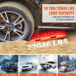 Pitoalustat PP-muovia 10 tonnia punaiset maastoautoille pickupeille matkailuautoille