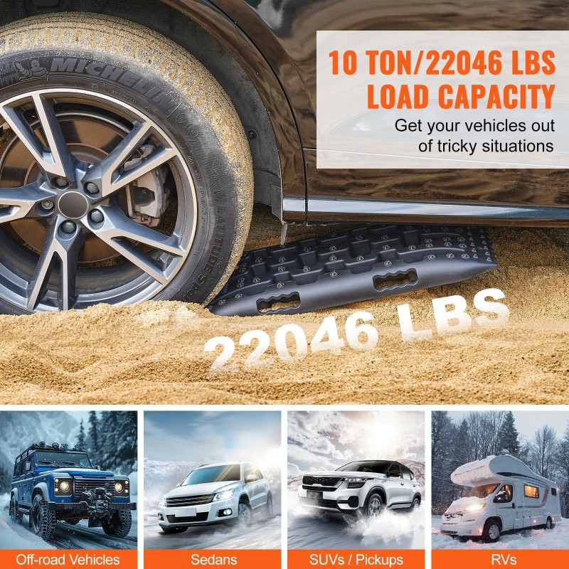 Luistonsuojalevyt polypropeeni 10 tonnin kantavuus lyhyt malli pari musta