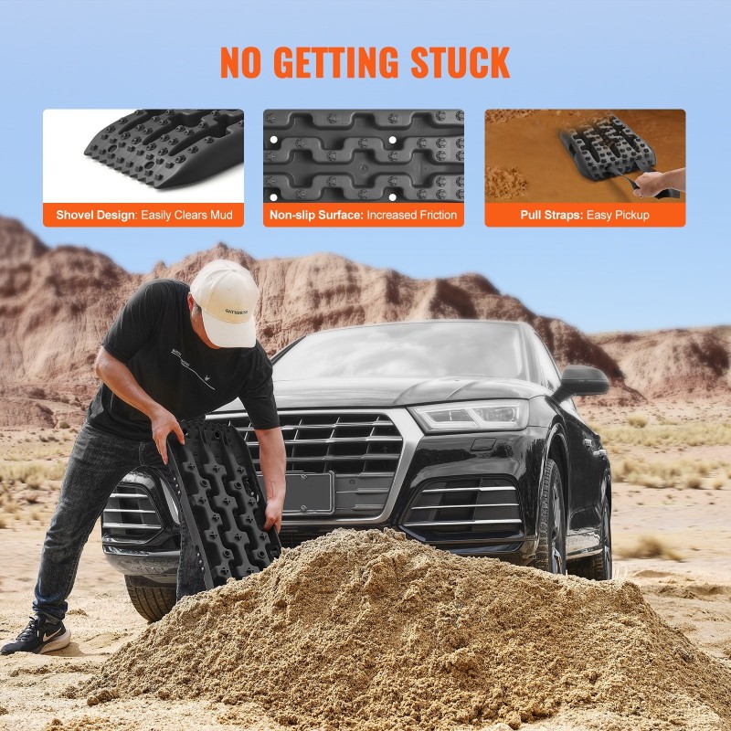 Luistonsuojalevyt polypropeeni 10 tonnin kantavuus lyhyt malli pari musta