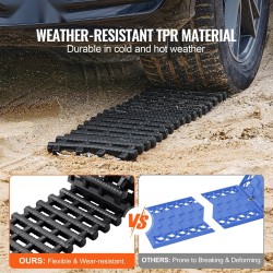 Vetolevyt termoplastista kumia seitsemän tonnin kantavuus pari maastoautoille ja pickupeille