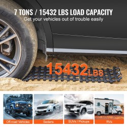 Vetolevyt termoplastista kumia seitsemän tonnin kantavuus pari maastoautoille ja pickupeille